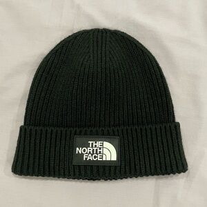 The North Face Black Ribbed Knit Hat